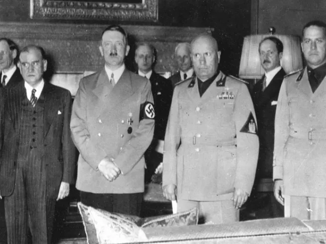 Hitler and Mussolini 1938